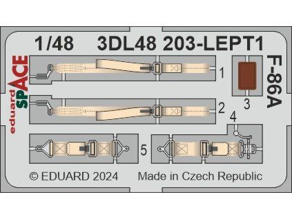 F-86A SPACE 1/48 recommended for CLEAR PROP