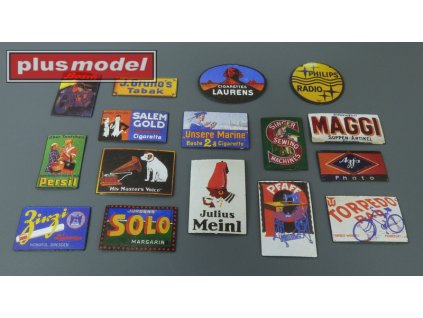 1/35 Tin advertising sign Germany 30s to 40s