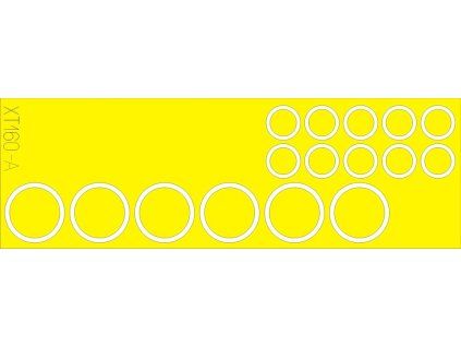 M-26 wheel masks 1/35 recommended for HOBBY BOSS