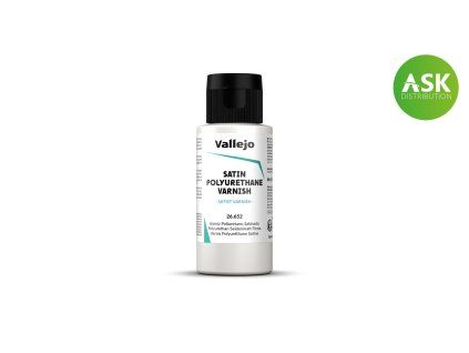 Vallejo Varnish 26652 Satin Polyurethane Varnish Polyurethane Varnish (60 ml)