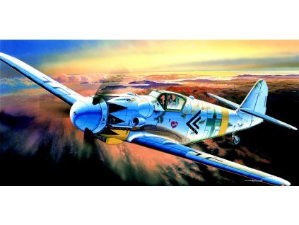 Academy 12454 - MESSERSCHMITT BF109G-14 (1:72)
