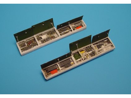 1/48 F/A-18 Hornet electronic bays - HASEGAWA