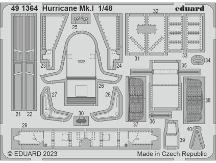 Hurricane Mk.I 1/48 recommended for HOBBY BOSS