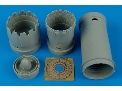 1/32 F-16C Fighting Falcon Block 30/40/50/60 exhaust nozzle - TAMIYA