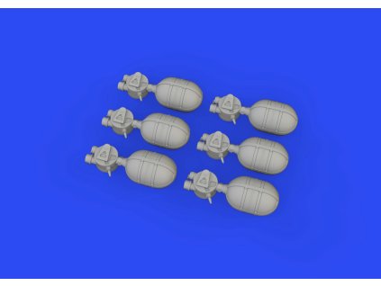 WWII USAAF oxygen cylinder A-4 PRINT 1/48