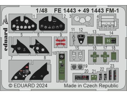 FM-1 1/48 recommended for TAMIYA