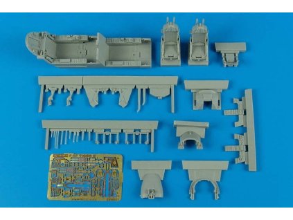 1/48 F-5F Tiger II cockpit set - AFV CLUB