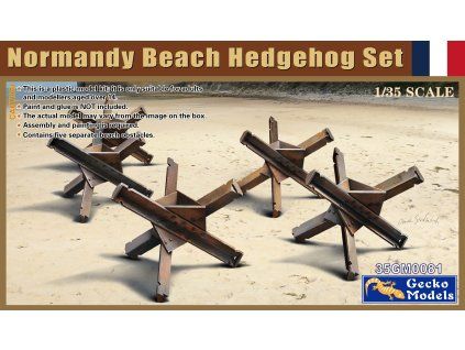 1/35 Normandy Beach Hedgehog Set - Gecko