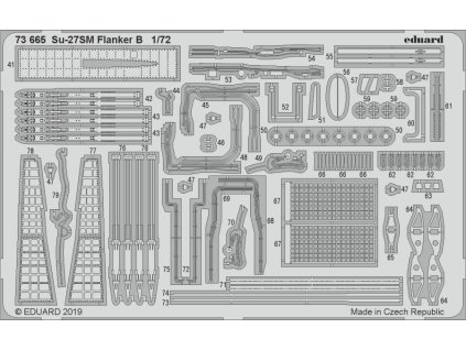 1/72 Su-27SM Flanker B for ZVEZDA kit