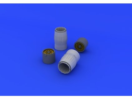 1/72 MiG-29A exhaust nozzles for TRUMPETER kit