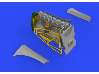 Fokker D.VII (OAW) engine/Mercedes D.III 1/72 recommended for EDUARD