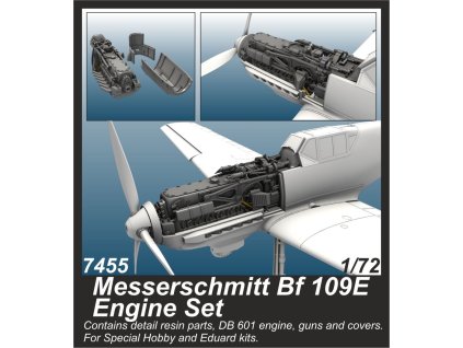 1/72 Messerschmitt Bf 109E Engine