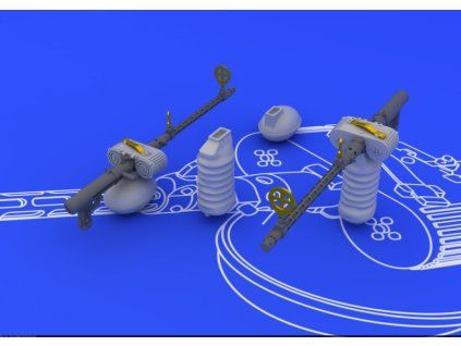 MG 15 gun (2 pcs) 1/48