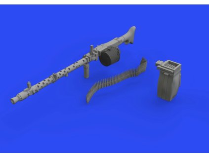 MG 34 gun w/ammunition belt PRINT 1/35