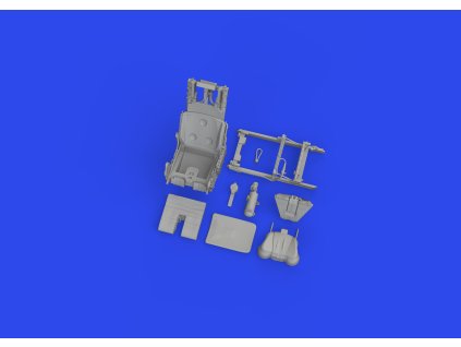 F-35A ejection seat PRINT 1/48 recommended for TAMIYA
