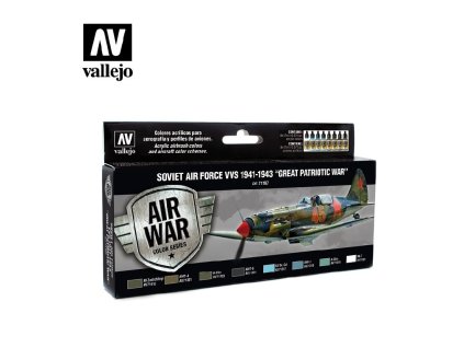 Vallejo Model Air Soviet Set 71197 1941 To 1943 - Great Patriotic War (8)