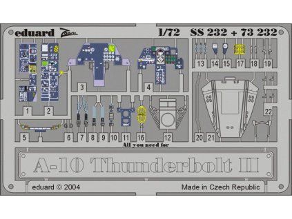 A-10 recommended for ITALERI/REVELL