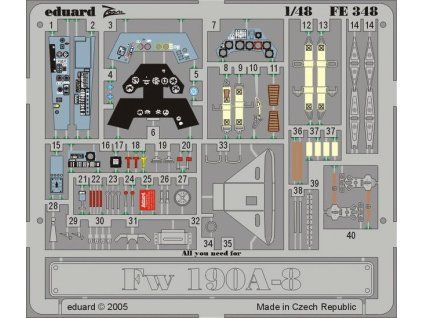 Fw 190A-8 recommended for TAMIYA 61095