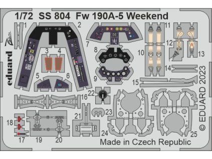 Fw 190A-5 Weekend 1/72 recommended for EDUARD