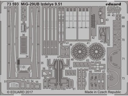 1/72 MiG-29UB Izdelye 9.51  for TRUMPETER kit
