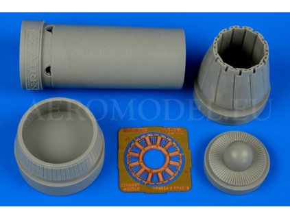 1/48 JAS-39C Gripen exhaust nozzle - closed position - KITTY HAWK