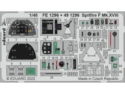 Spitfire F Mk.XVIII 1/48 recommended for AIRFIX