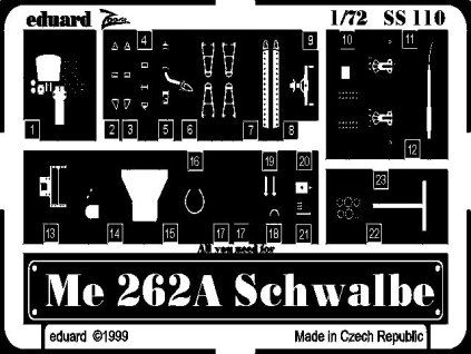 Me 262A Schwalbe recommended for REVELL