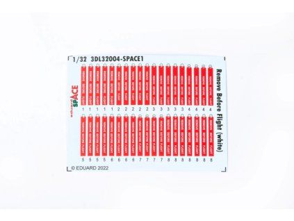 Remove Before Flight (white) SPACE 1/32