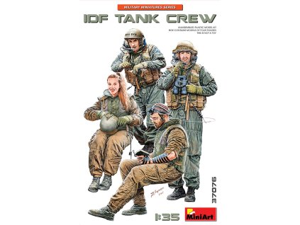 1/35 IDF Tank Crew - Miniart