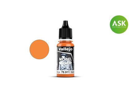 Vallejo Model Color 70911 Light Orange Matt (18 ml)