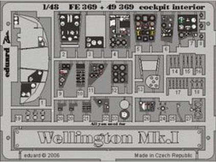 Wellington Mk.I cockpit interior recommended for TRUMPETER