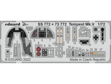 Tempest Mk.V 1/72 recommended for AIRFIX