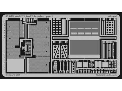 StuG.III Ausf.B interior recommended for TAMIYA