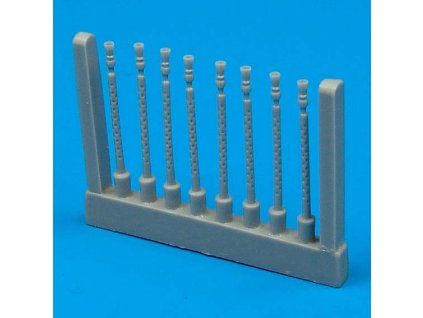 1/72 Lancaster gun barrels round perforated - HASEGAWA