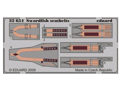 Swordfish seatbelts recommended for TRUMPETER