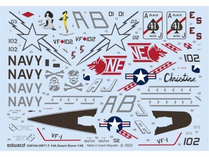F-14A Desert Storm 1/48 recommended for TAMIYA