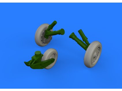1/48 F-8 Crusader wheels  for EDUARD/HASEGAWA kit