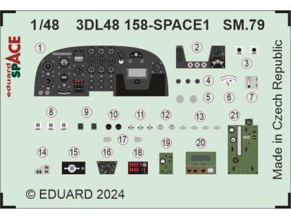 SM.79 SPACE 1/48 recommended for EDUARD