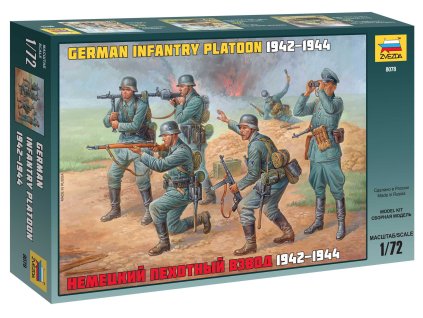 Wargames figurky 8078 - German Infantry WWII (1:72)