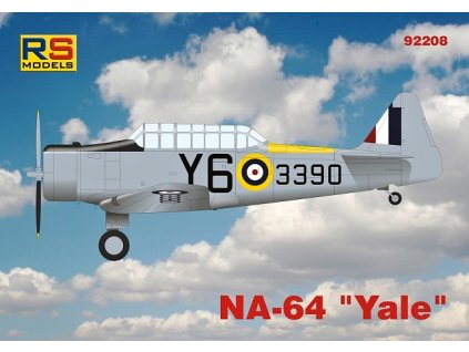 Plastikový model letadla 1/72 NA-64 "Yale" 4 decal v. for Canada