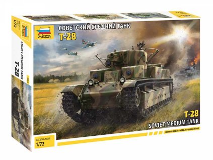 Zvezda 5064 - T-28 Soviet (1:72)