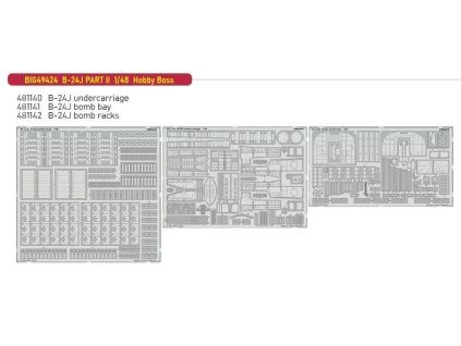 B-24J PART II 1/48 recommended for HOBBY BOSS
