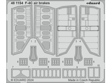 F-4C air brakes 1/48 recommended for HOBBY 2000 / ACADEMY
