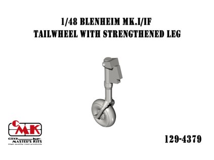 1/48 Blenheim Mk.I/IF Tailwheel with strengthened leg