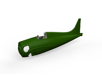 FM-2 cockpit w/ armoured headrest PRINT 1/48 recommended for EDUARD