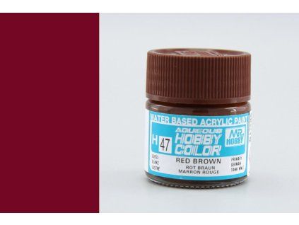 Aqueous Hobby Colors (10 ml) Red Brown
