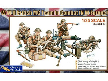 1/35 WWII British MG Team in Combat