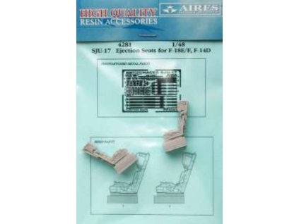1/48 SJU-17 ejection seats - (for F-18E/F, F-14D v