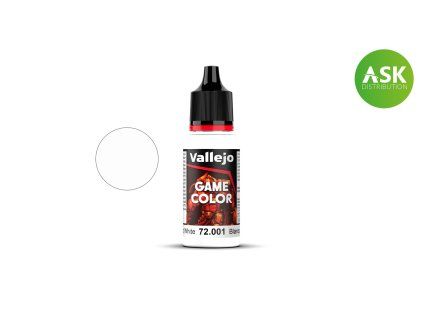 Vallejo Game Color 72001 Dead White (18 ml)