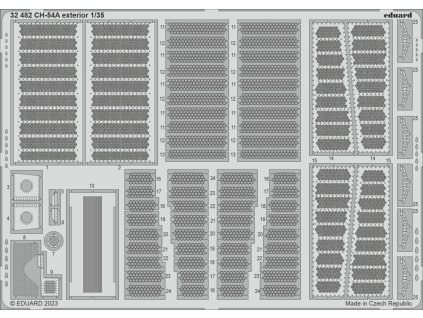 CH-54A exterior 1/35 recommended for ICM